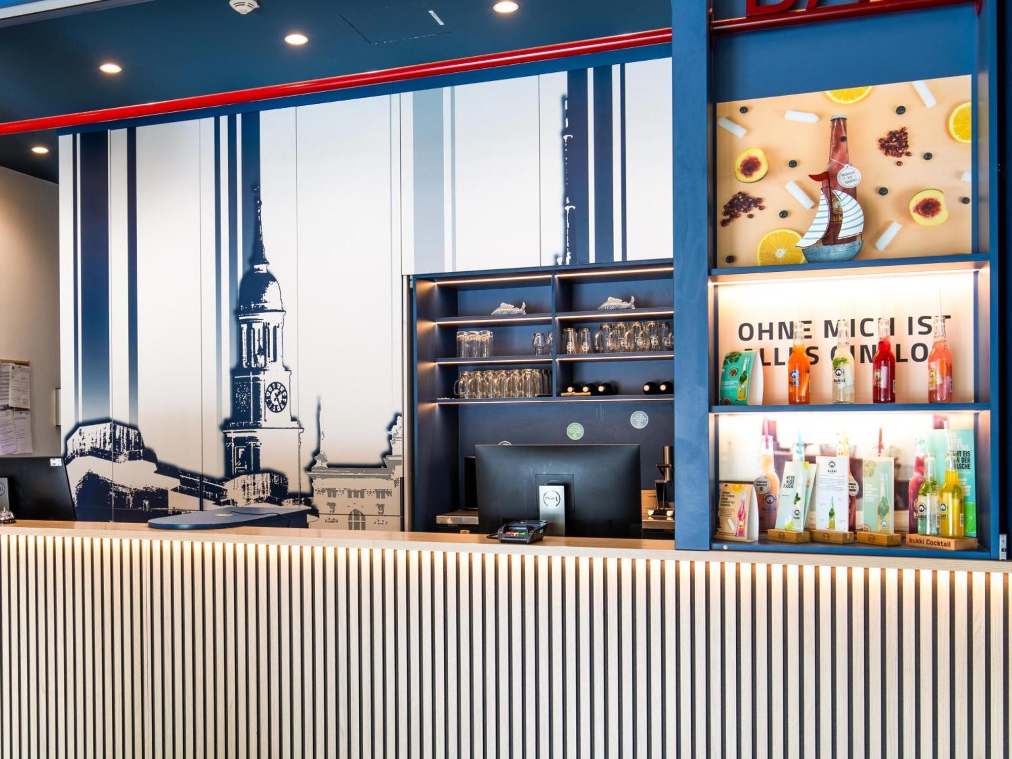 B&B Hotel Hamburg City-Ost Экстерьер фото